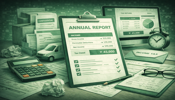 מאמר מפורט המסביר את כל הנושא של הגשת דוח שנתי לעוסקים פטורים